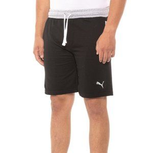 Puma Men's Shorts Contrast Band Lounge Shorts - Black